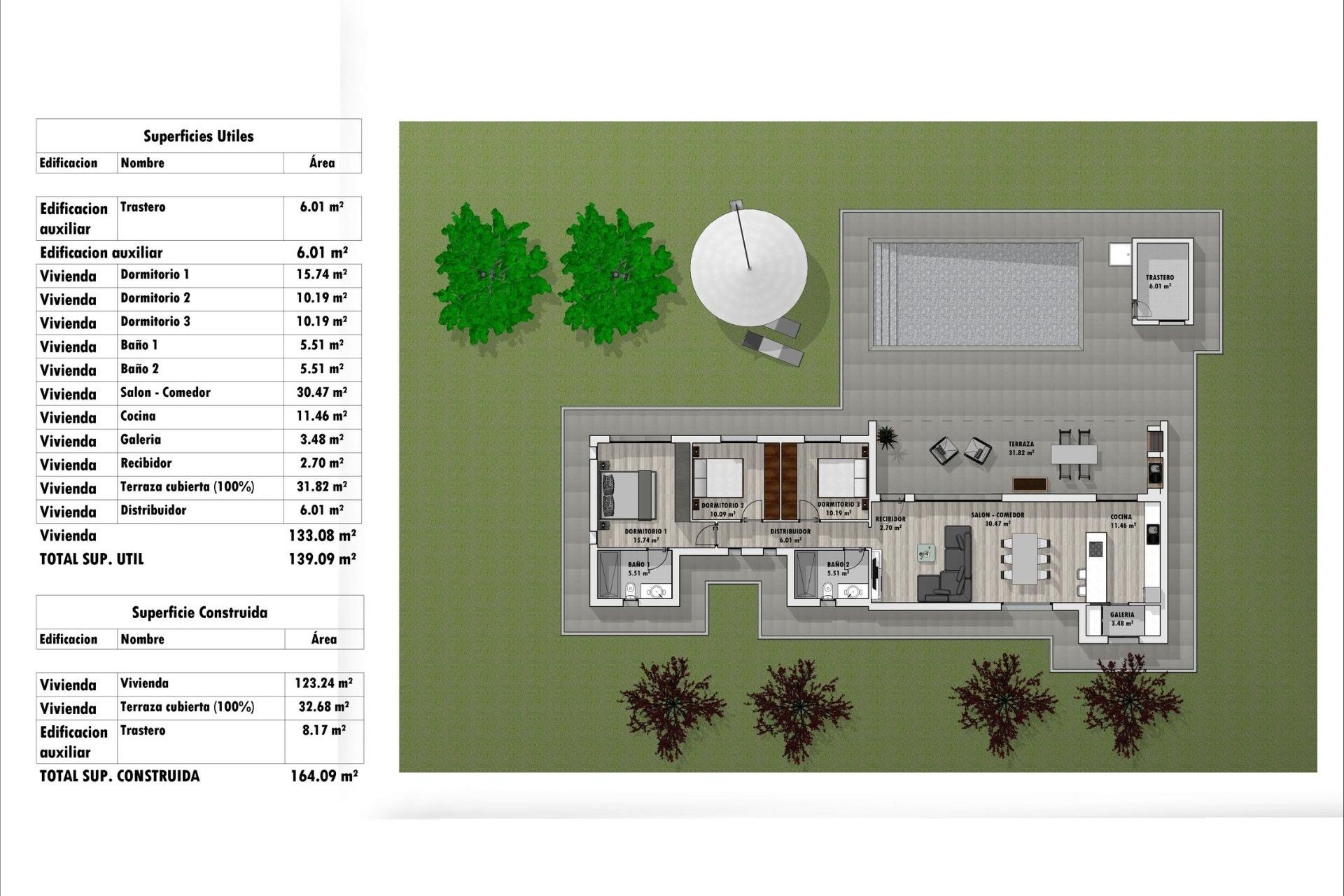 Nouvelle construction - Villa -
Aspe - Poligono 19