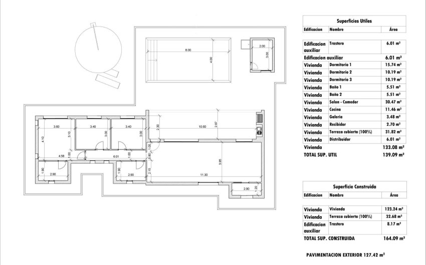 Nouvelle construction - Villa -
Aspe - Poligono 19
