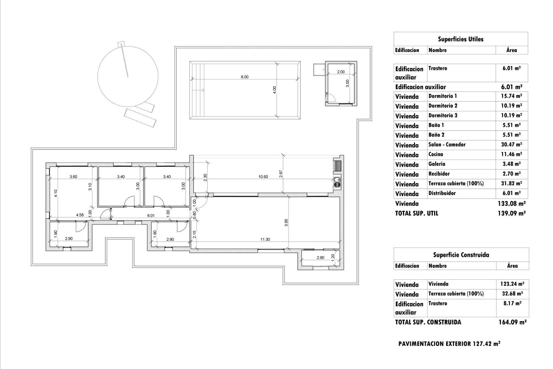 Nouvelle construction - Villa -
Aspe - Poligono 19