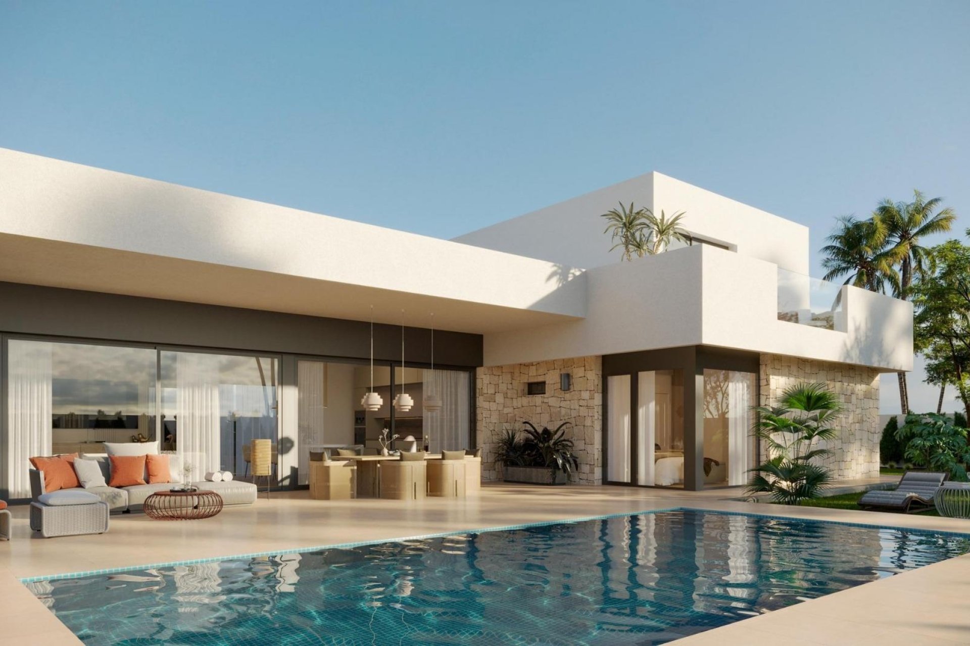 Nouvelle construction - Villa -
Aspe - Poligono 19