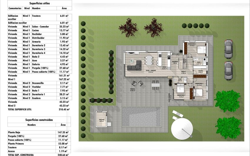Nouvelle construction - Villa -
Aspe - Poligono 19