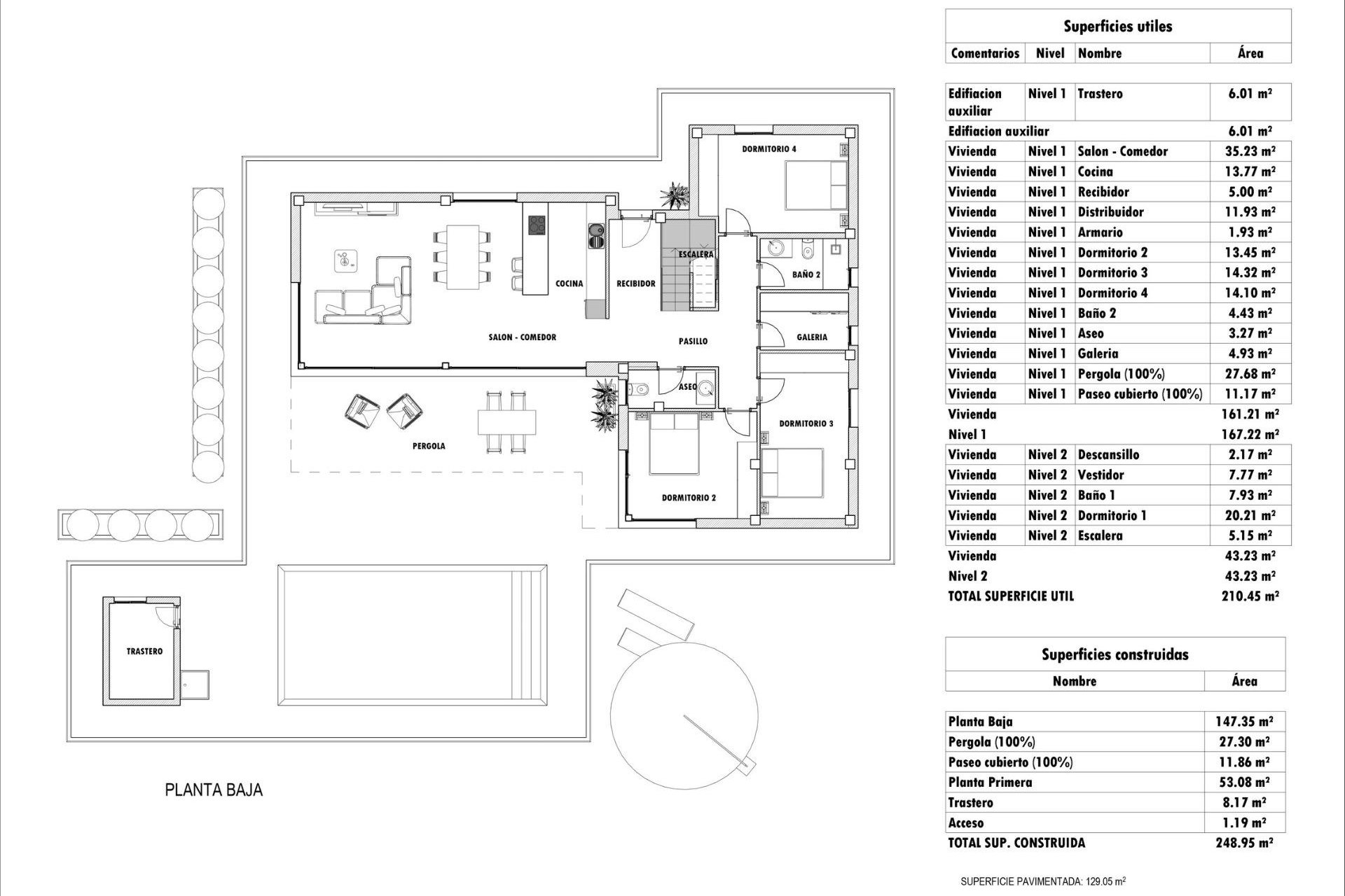 Nouvelle construction - Villa -
Aspe - Poligono 19