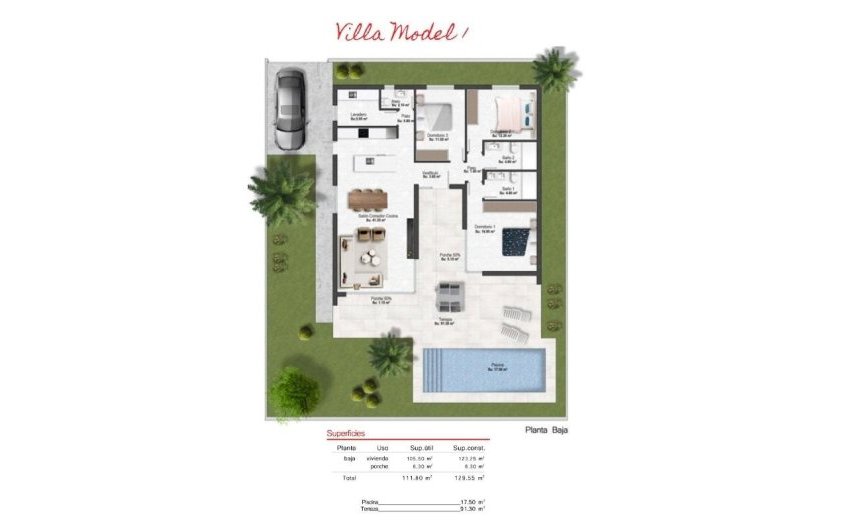 Nouvelle construction - Villa -
Baños y Mendigo - Altaona Golf