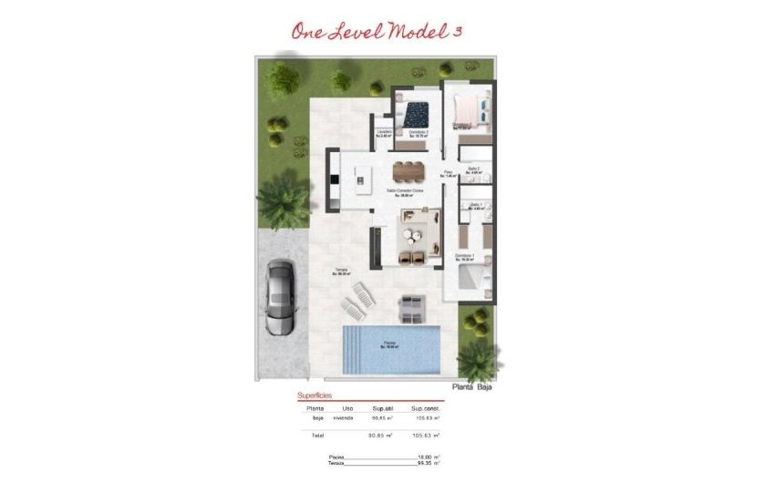 Nouvelle construction - Villa -
Baños y Mendigo - Altaona Golf