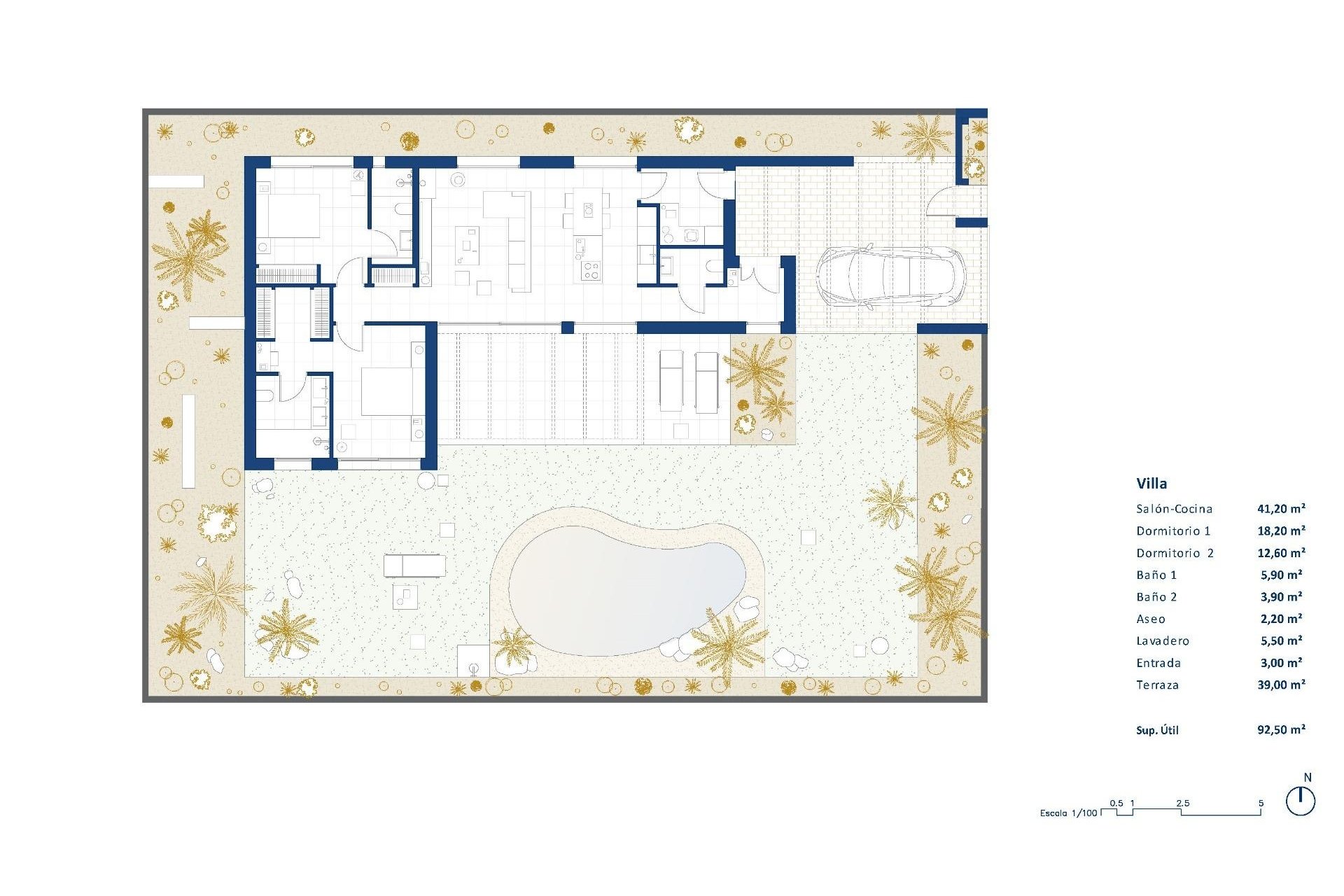 Nouvelle construction - Villa -
Baños y Mendigo - Altaona Golf