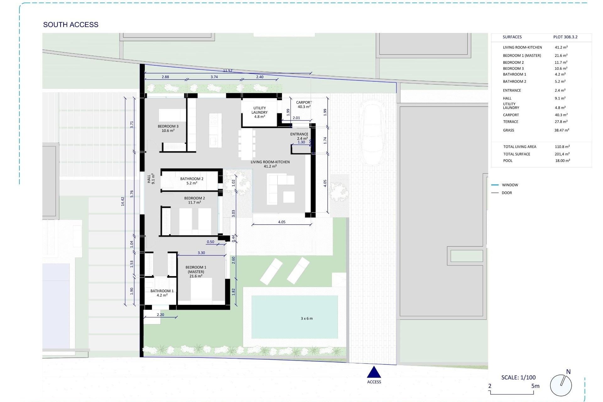 Nouvelle construction - Villa -
Baños y Mendigo - Altaona Golf