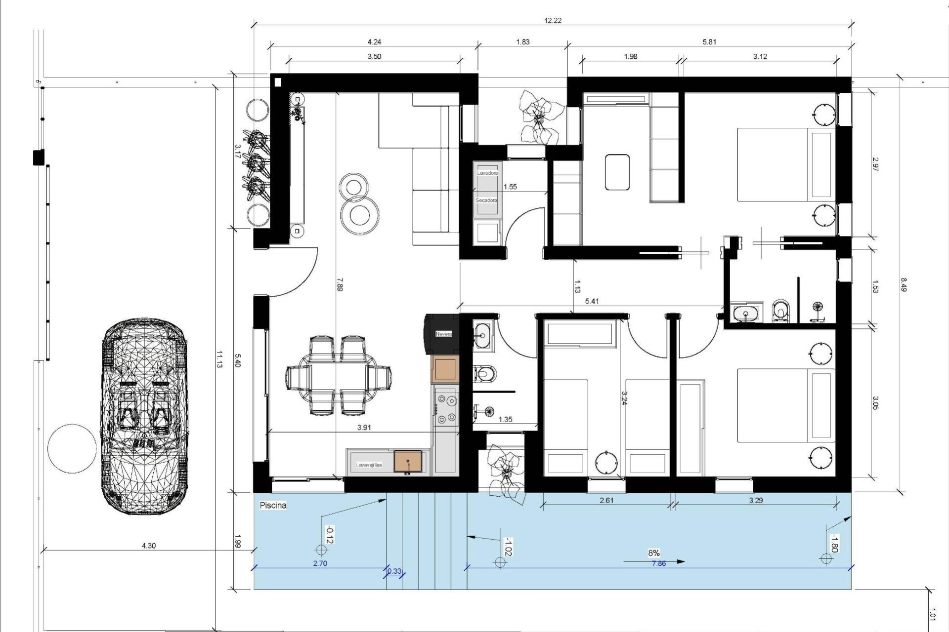 Nouvelle construction - Villa -
Benijofar - Urb. Monteazul