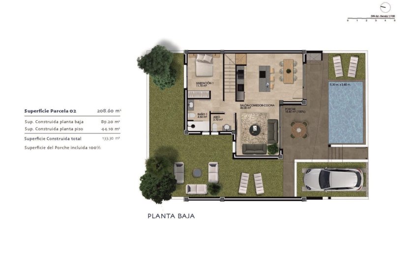 Nouvelle construction - Villa -
Dolores - polideportivo