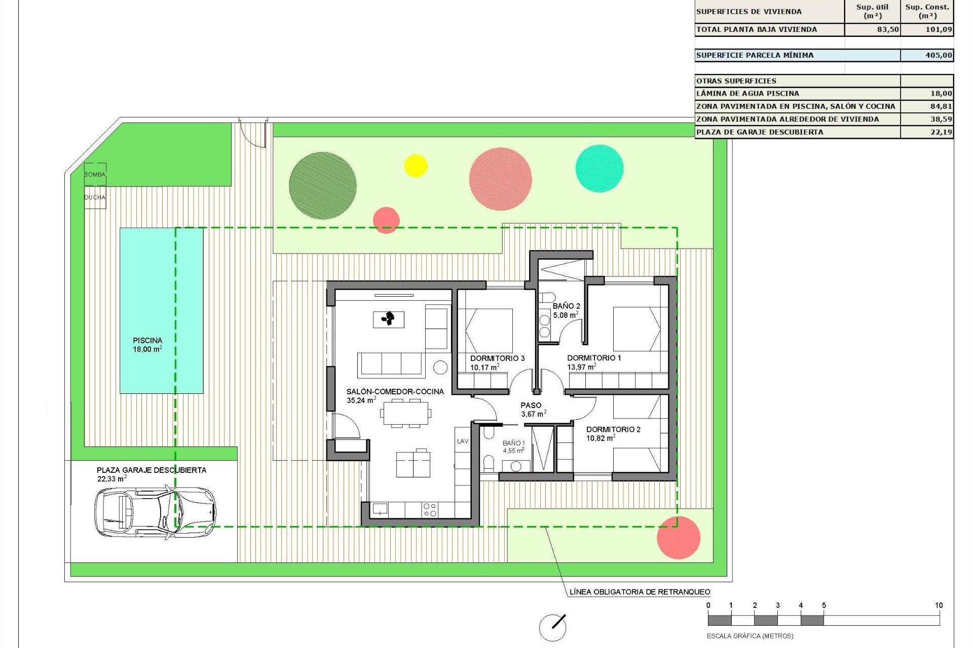 Nouvelle construction - Villa -
Hondón de las Nieves - Urbaniz. La Montañosa