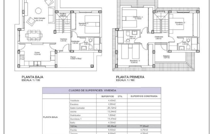 Nouvelle construction - Villa -
Lorca - Purias
