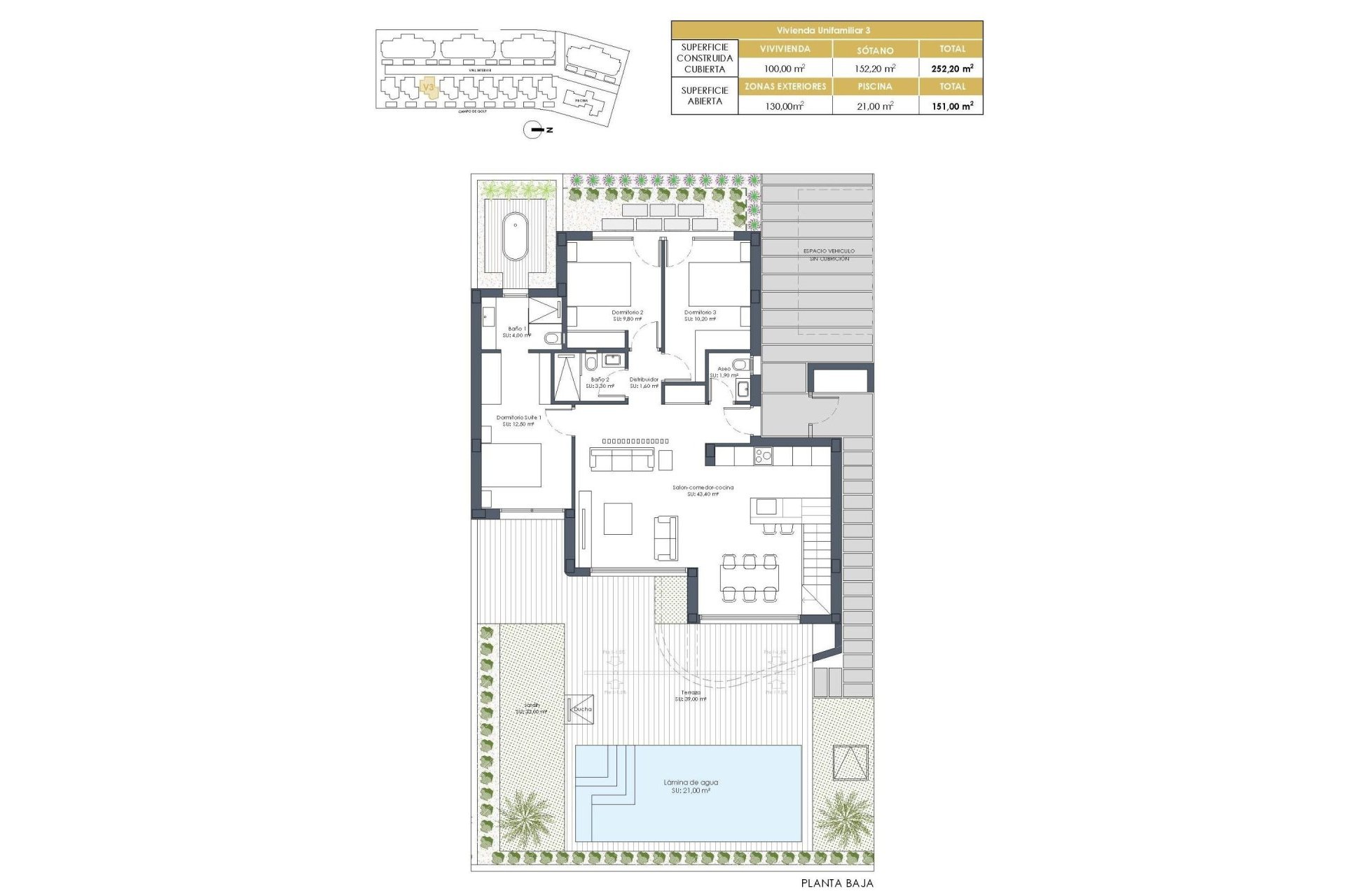 Nouvelle construction - Villa -
Los Alcazares - Serena Golf