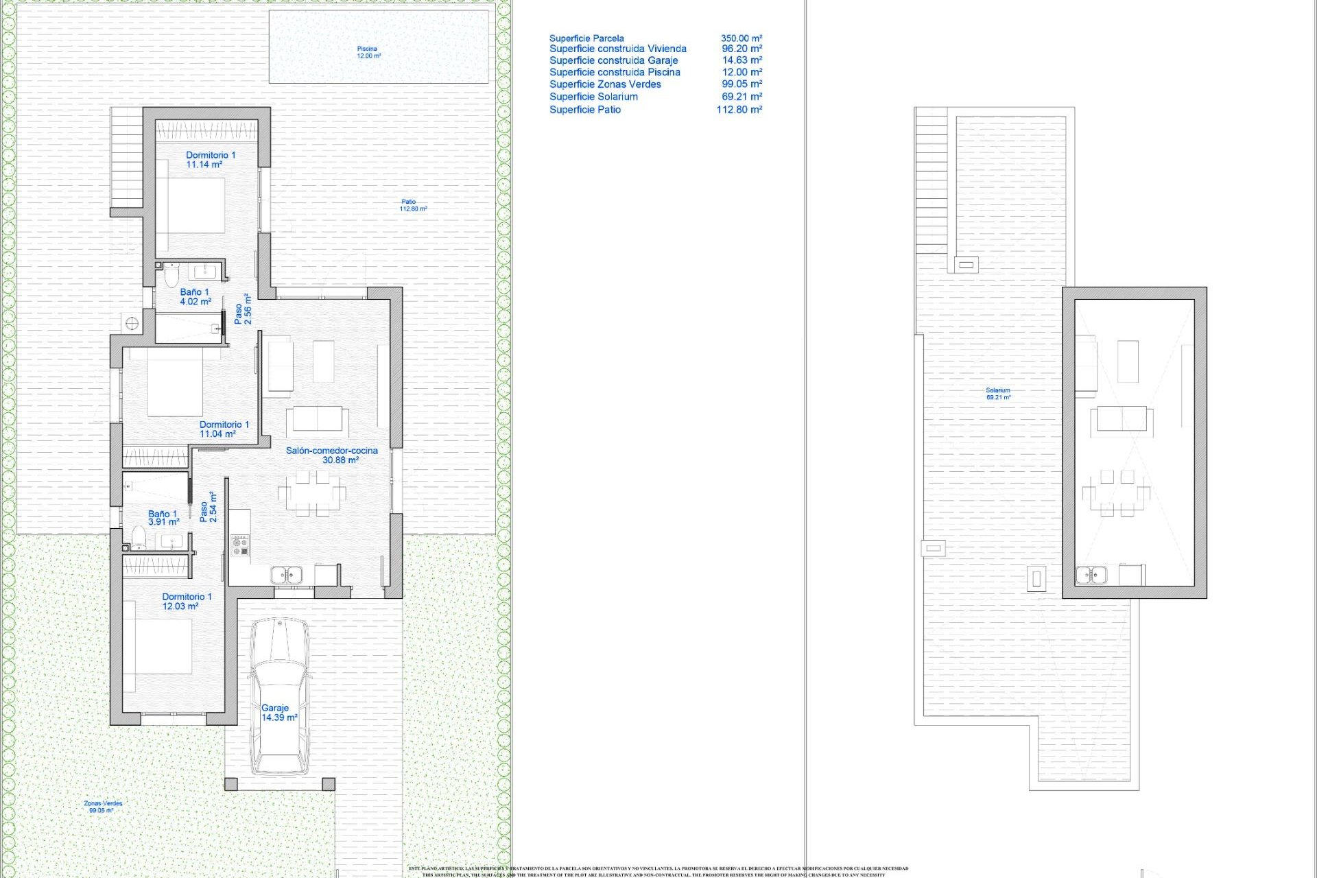 Nouvelle construction - Villa -
Los Alcazares - Serena Golf