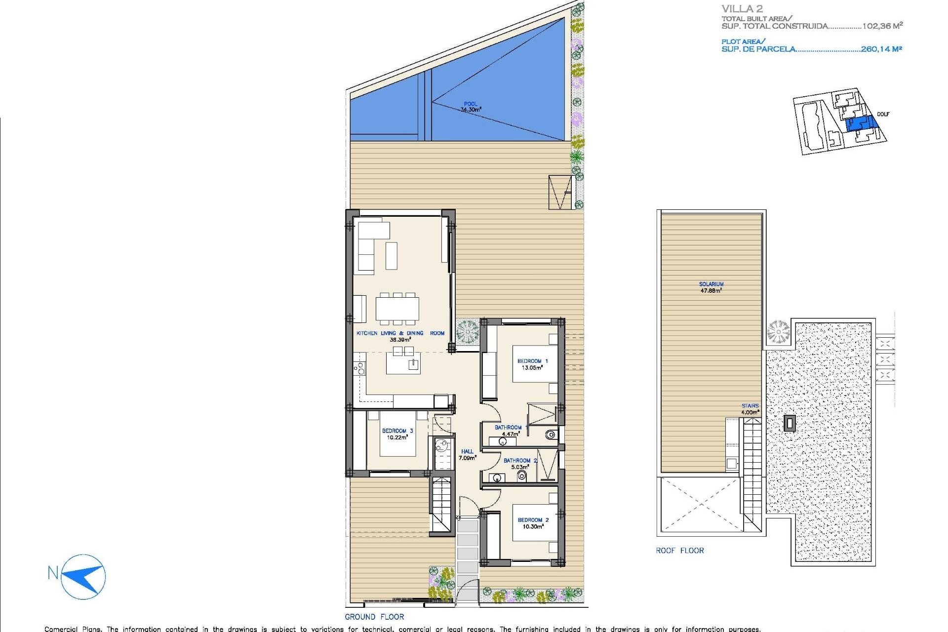 Nouvelle construction - Villa -
Los Alcazares - Serena Golf
