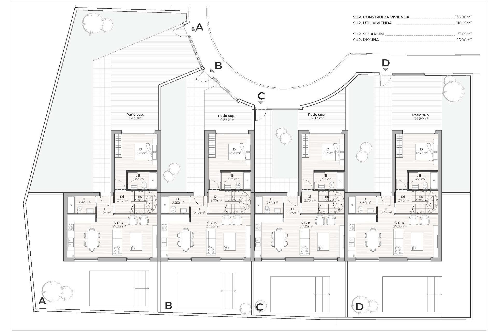 Nouvelle construction - Villa -
Mazarron - Country Club