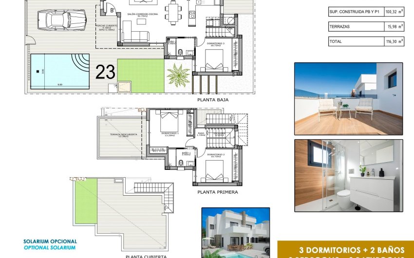 Nouvelle construction - Villa -
Orihuela - Vistabella Golf