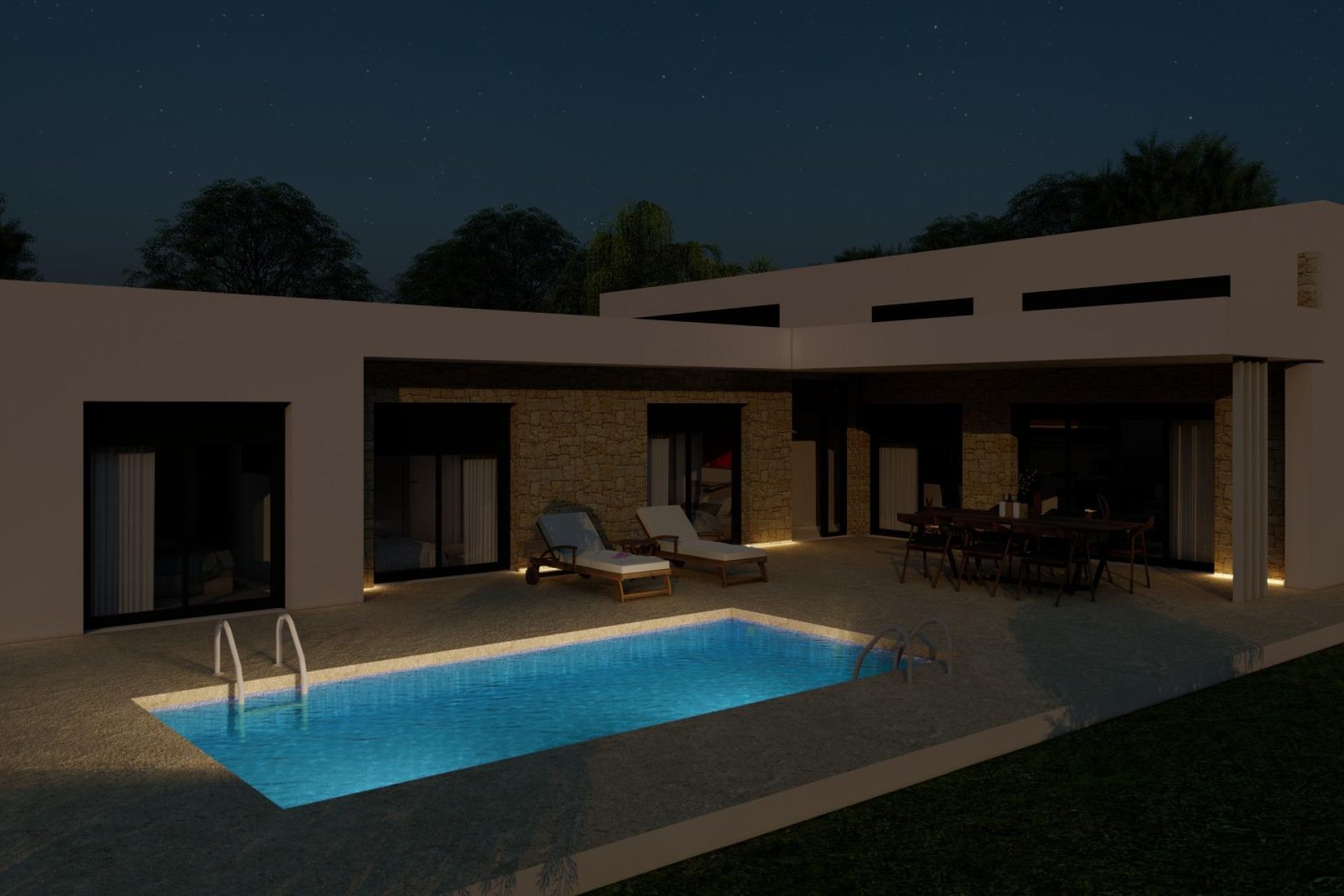 Nouvelle construction - Villa -
Pinoso - Campo