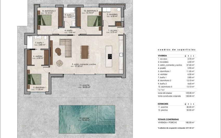 Nouvelle construction - Villa -
Pinoso - Lel