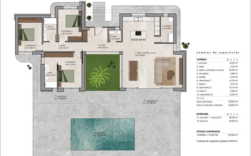 Nouvelle construction - Villa -
Pinoso - Lel