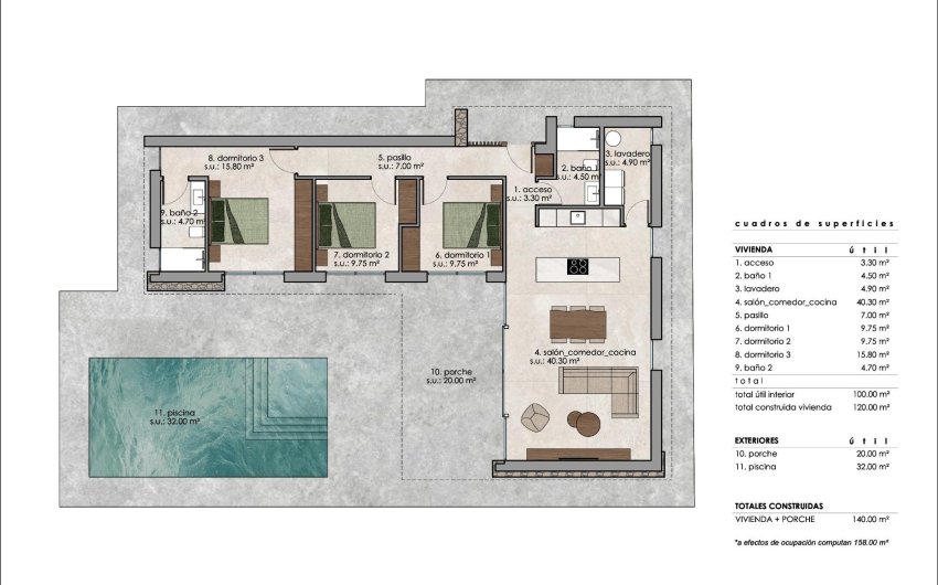 Nouvelle construction - Villa -
Pinoso - Lel