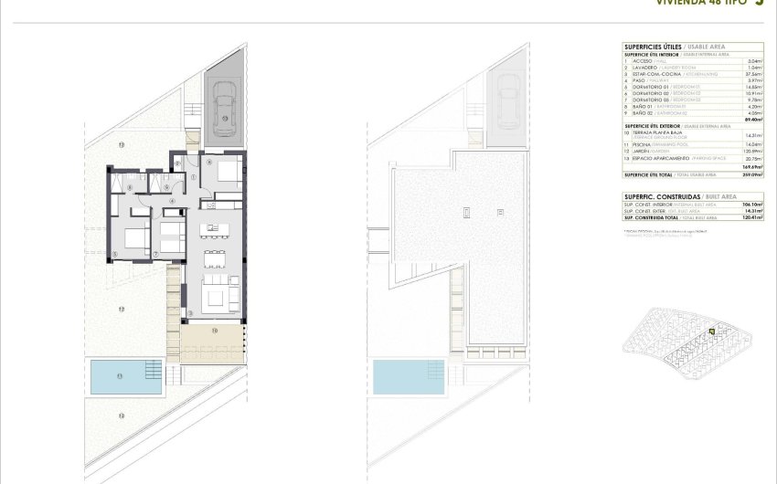 Nouvelle construction - Villa -
Polop - PAU 1