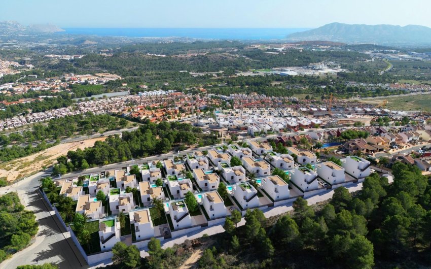 Nouvelle construction - Villa -
Polop - Polop Hills