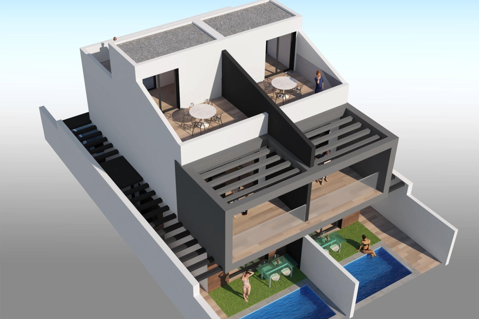 Nouvelle construction - Villa -
San Javier - Santiago De La Ribera