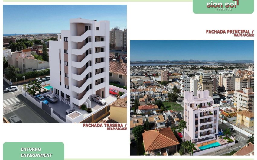Obra nueva - Apartamento -
Torrevieja - Playa del Cura