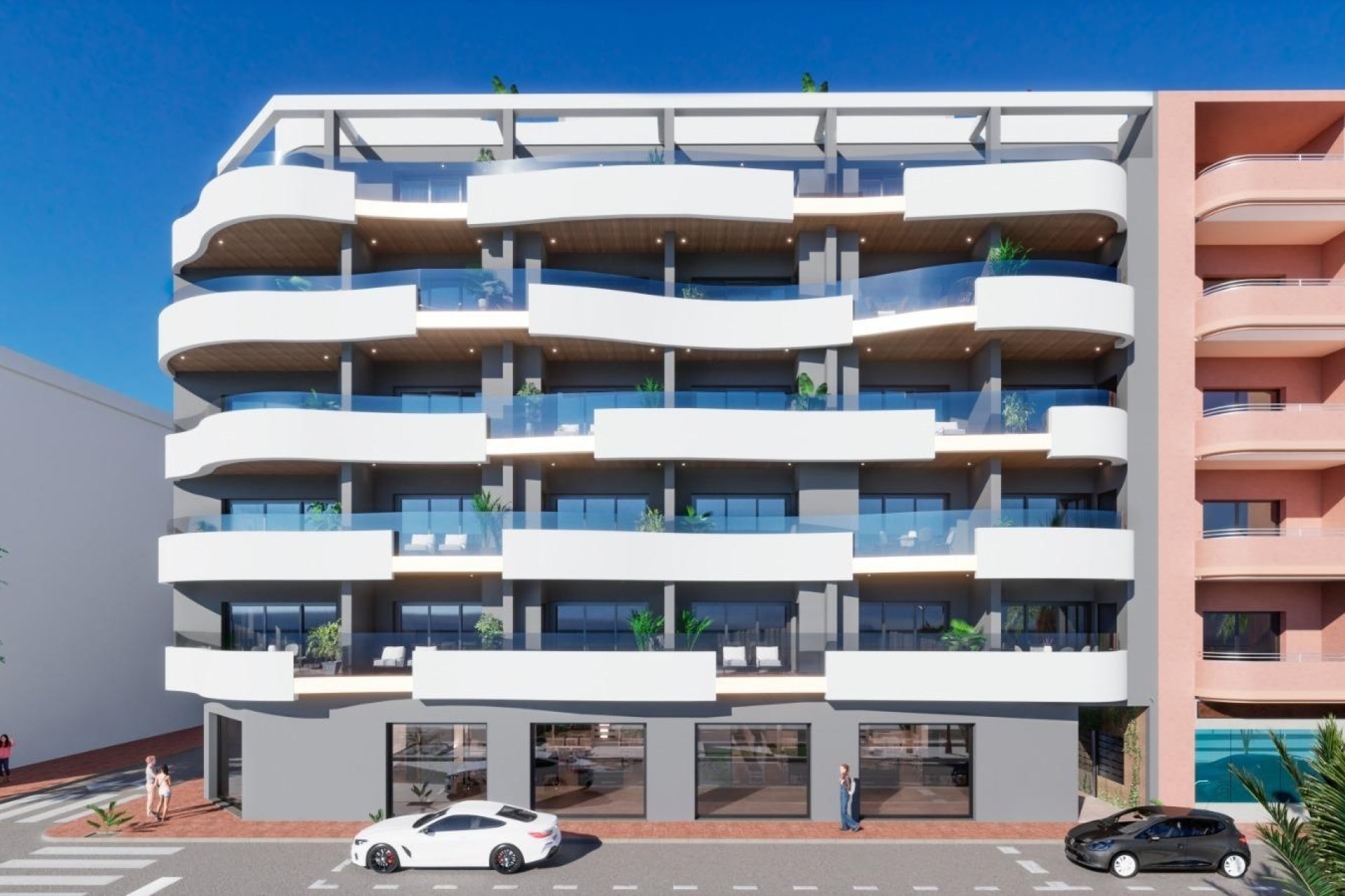 Obra nueva - Apartamento -
Torrevieja - Playa del Cura