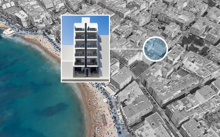 Obra nueva - Apartamento -
Torrevieja - Playa del Cura