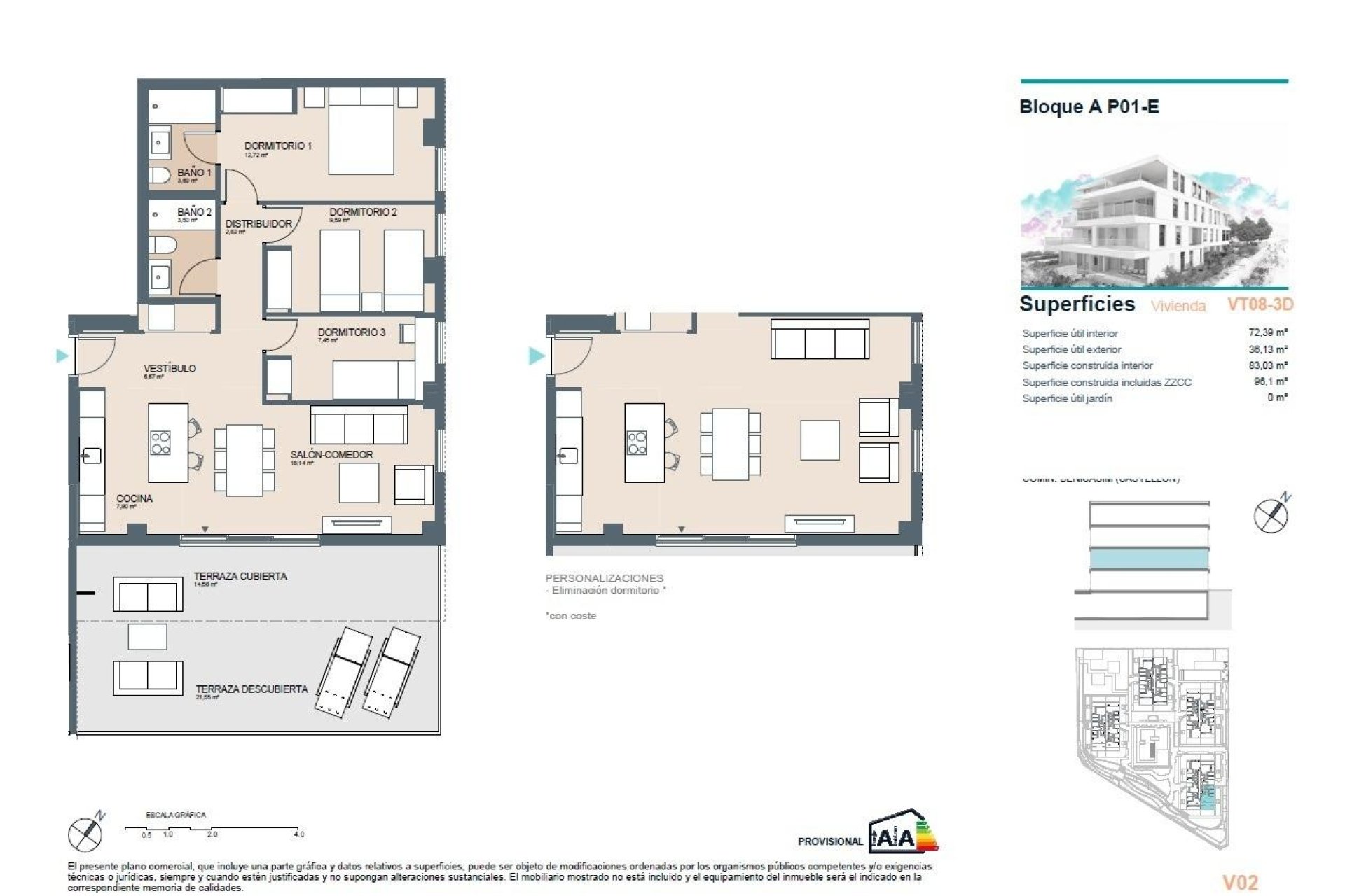 Obra nueva - Apartment -
Benicassim - Almadraba