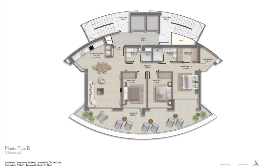 Obra nueva - Apartment -
Calpe - Playa Cantal Roig