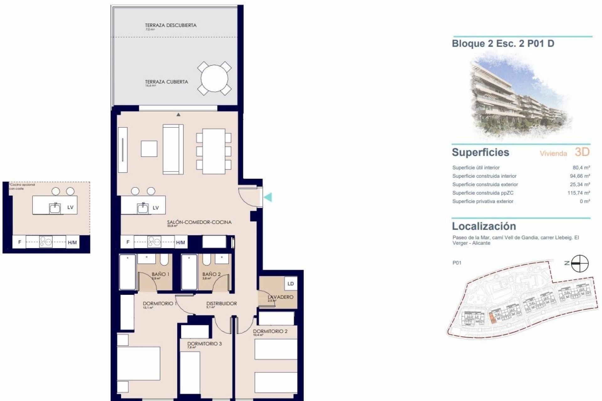 Obra nueva - Apartment -
Denia - Playa de La Almadraba
