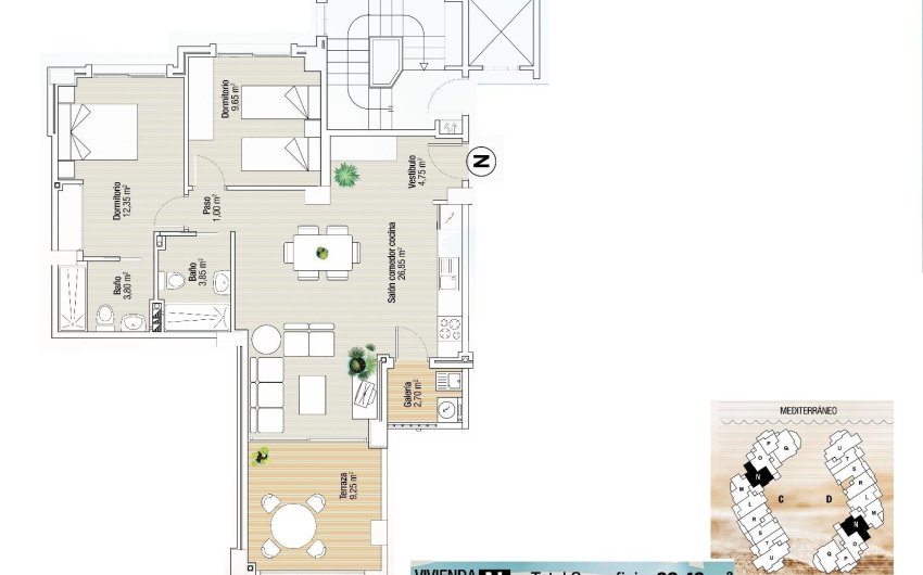 Obra nueva - Apartment -
La Manga del Mar Menor - La Manga