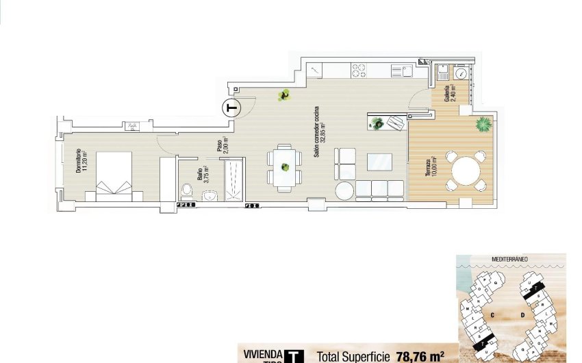 Obra nueva - Apartment -
La Manga del Mar Menor - La Manga