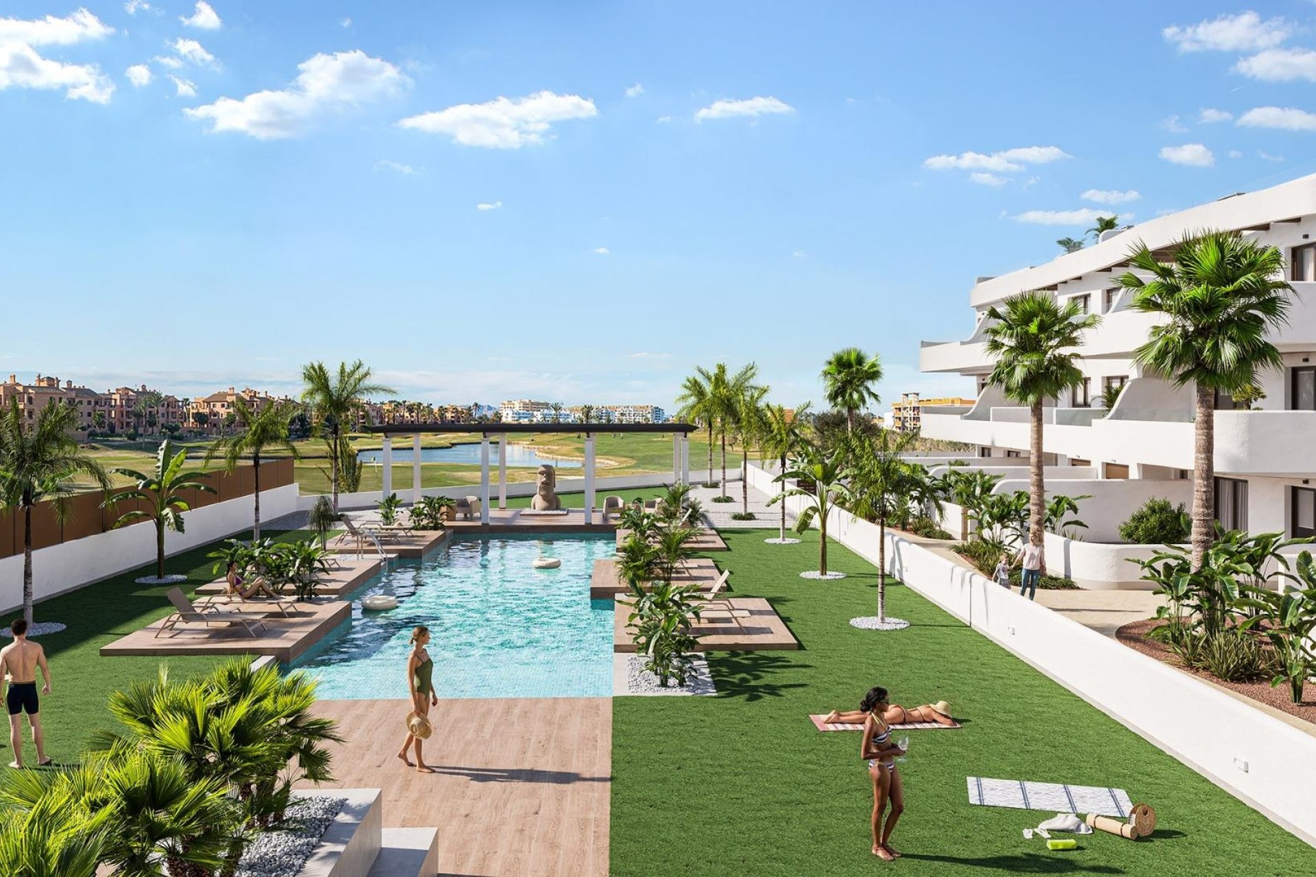 Obra nueva - Apartment -
Los Alcazares - La Serena Golf