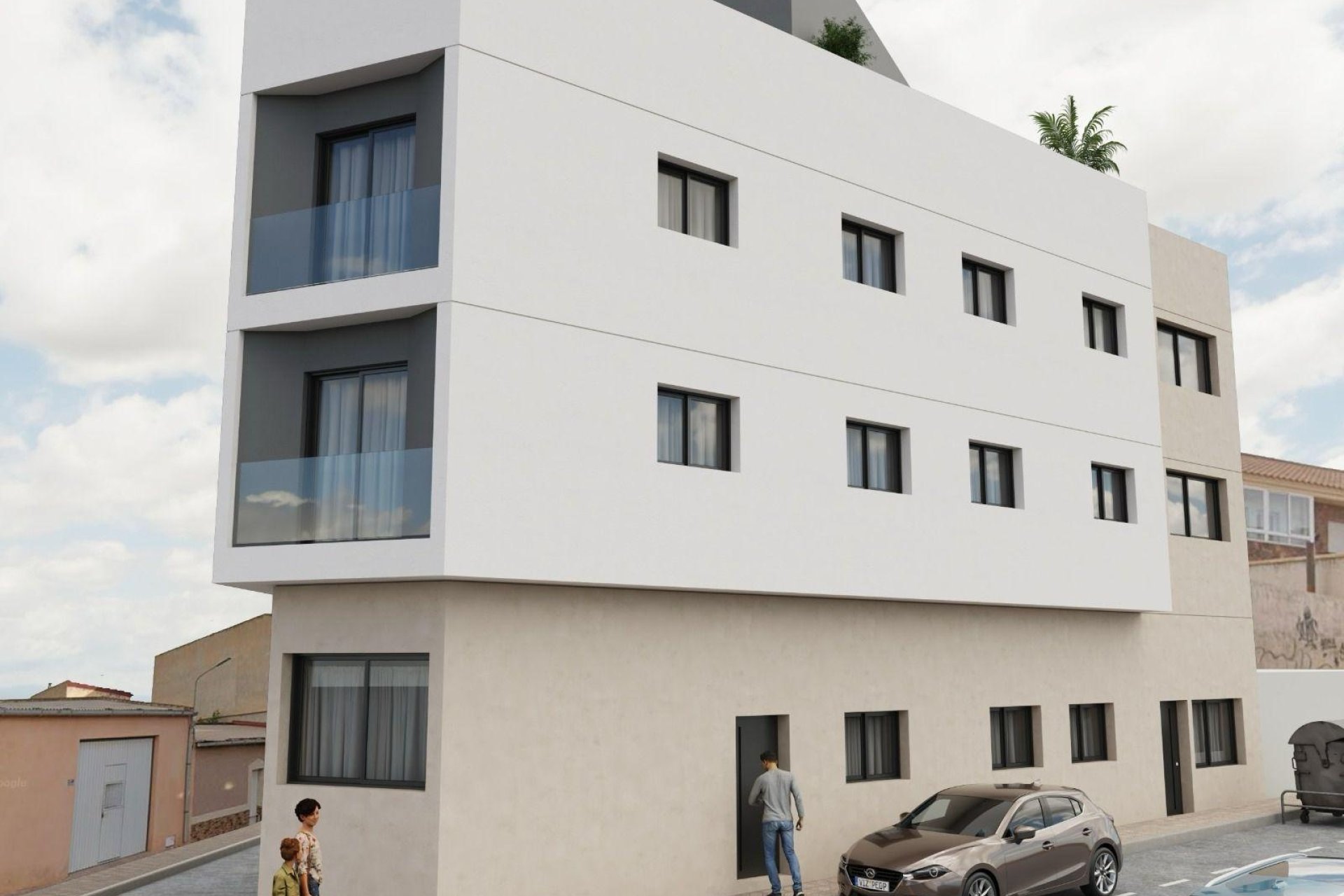 Obra nueva - Apartment -
Mazarron - pueblo