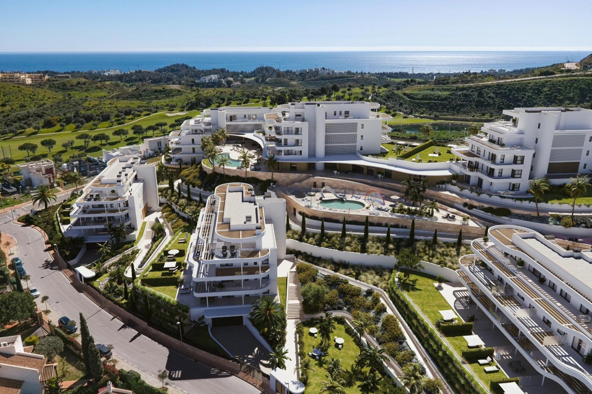 Obra nueva - Apartment -
Mijas - Cerrado del Aguila Golf and Resort
