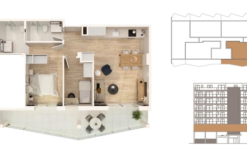 Obra nueva - Apartment -
Moncofa - Playa de Moncofa