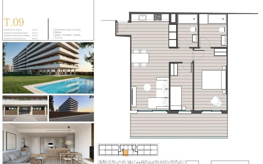 Obra nueva - Apartment -
Moncofa - Playa de Moncofa