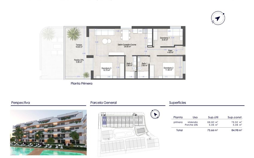 Obra nueva - Apartment -
San Javier - Santiago De La Ribera