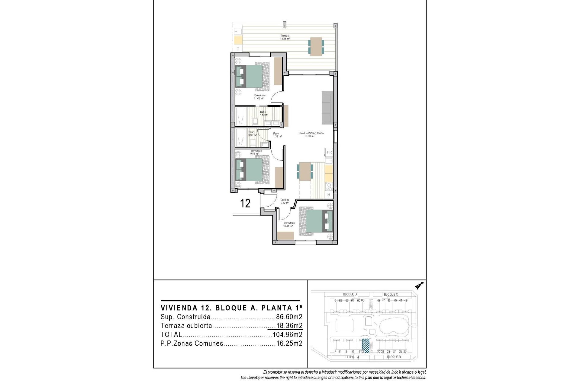 Obra nueva - Apartment -
Torre Pacheco - San Cayetano