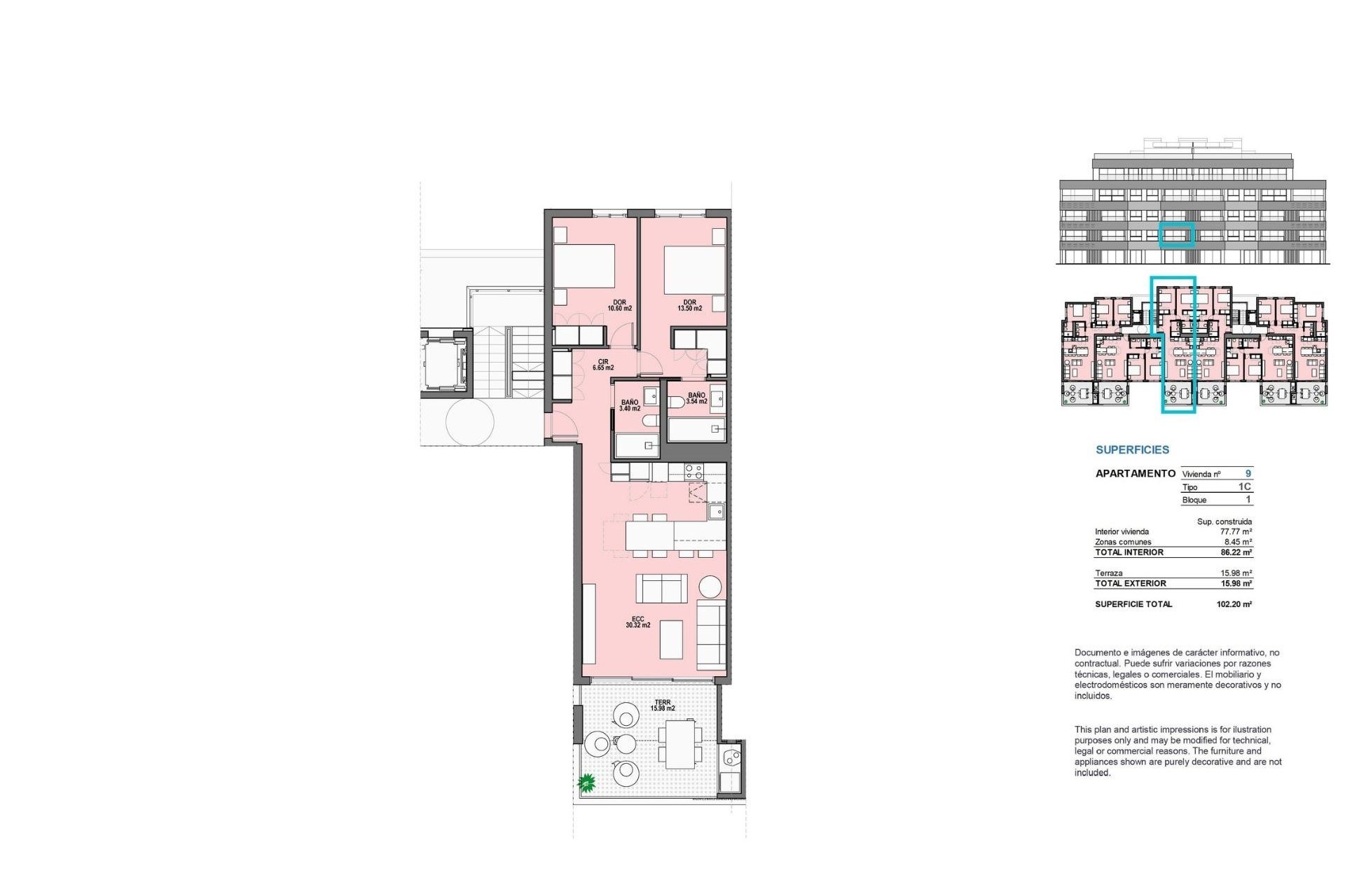 Obra nueva - Apartment -
Torre Pacheco - Santa Rosalia Lake And Life Resort