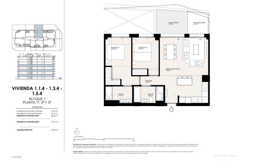 Obra nueva - Apartment -
Villajoyosa - Playa del Torres