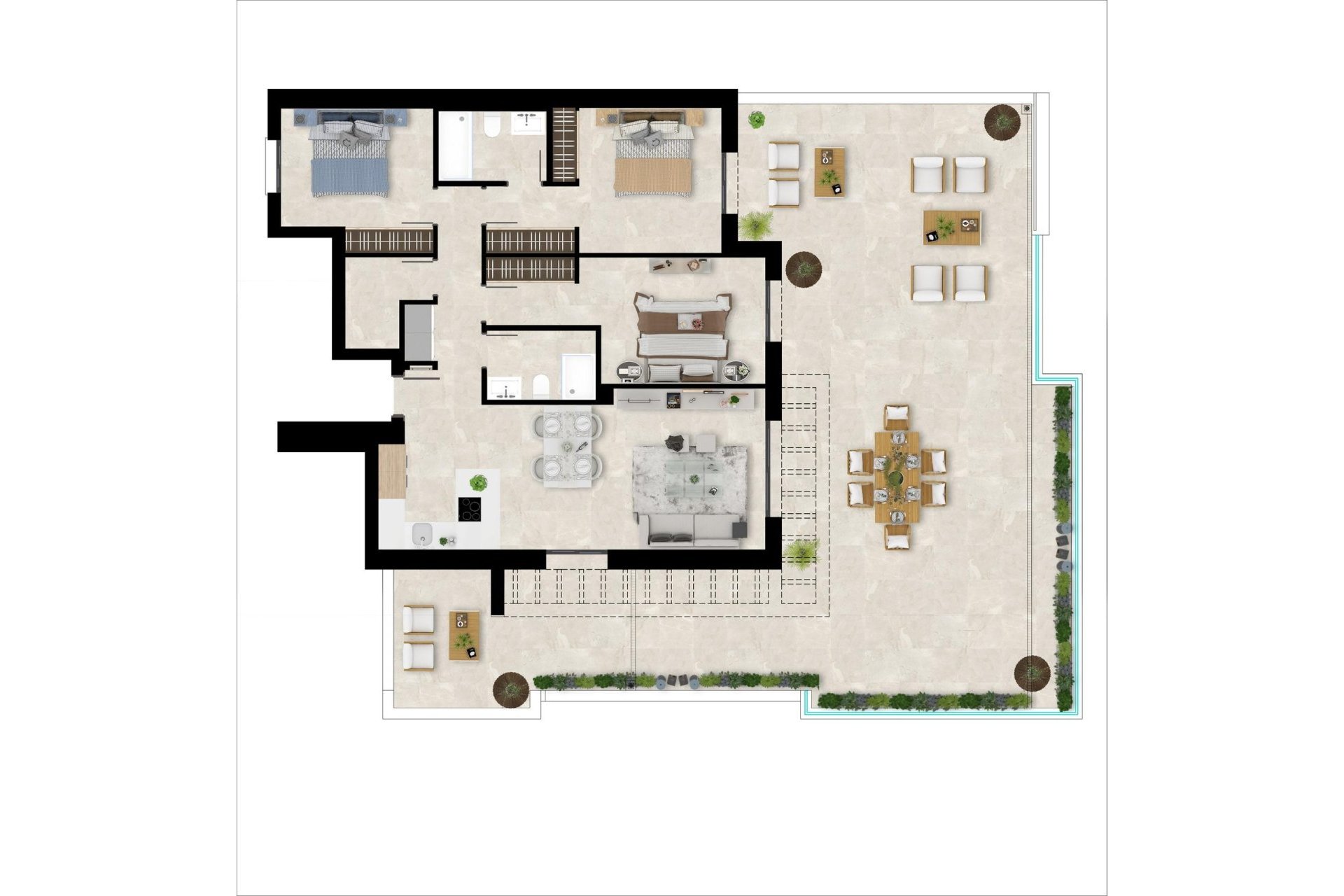 Obra nueva - Ático -
Casares - Casares Playa