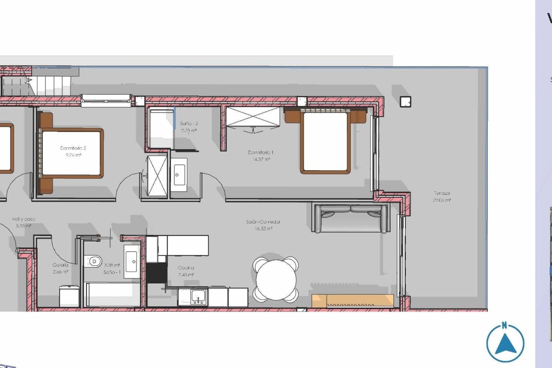 Obra nueva - Ático -
Guardamar del Segura - El Raso