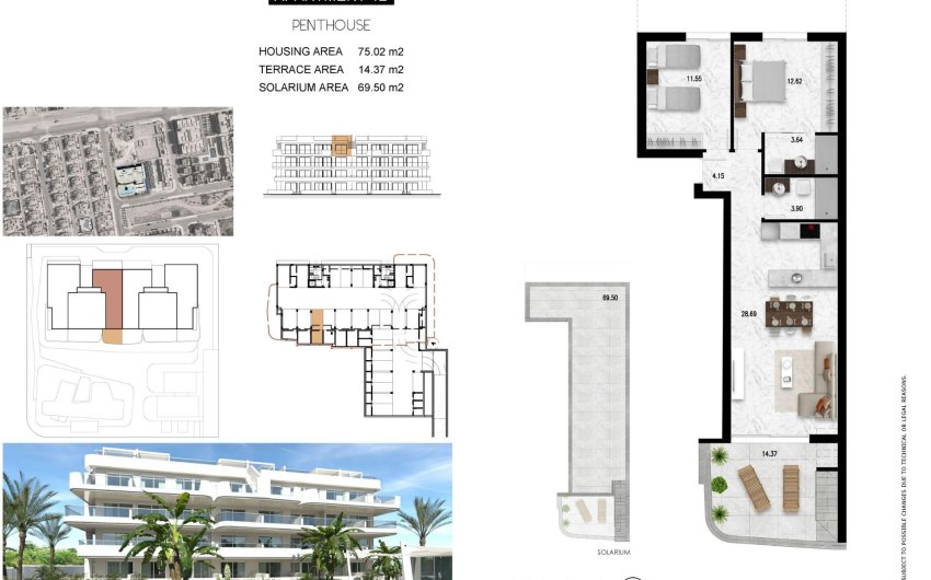 Obra nueva - Ático -
Orihuela Costa - Lomas de Cabo Roig