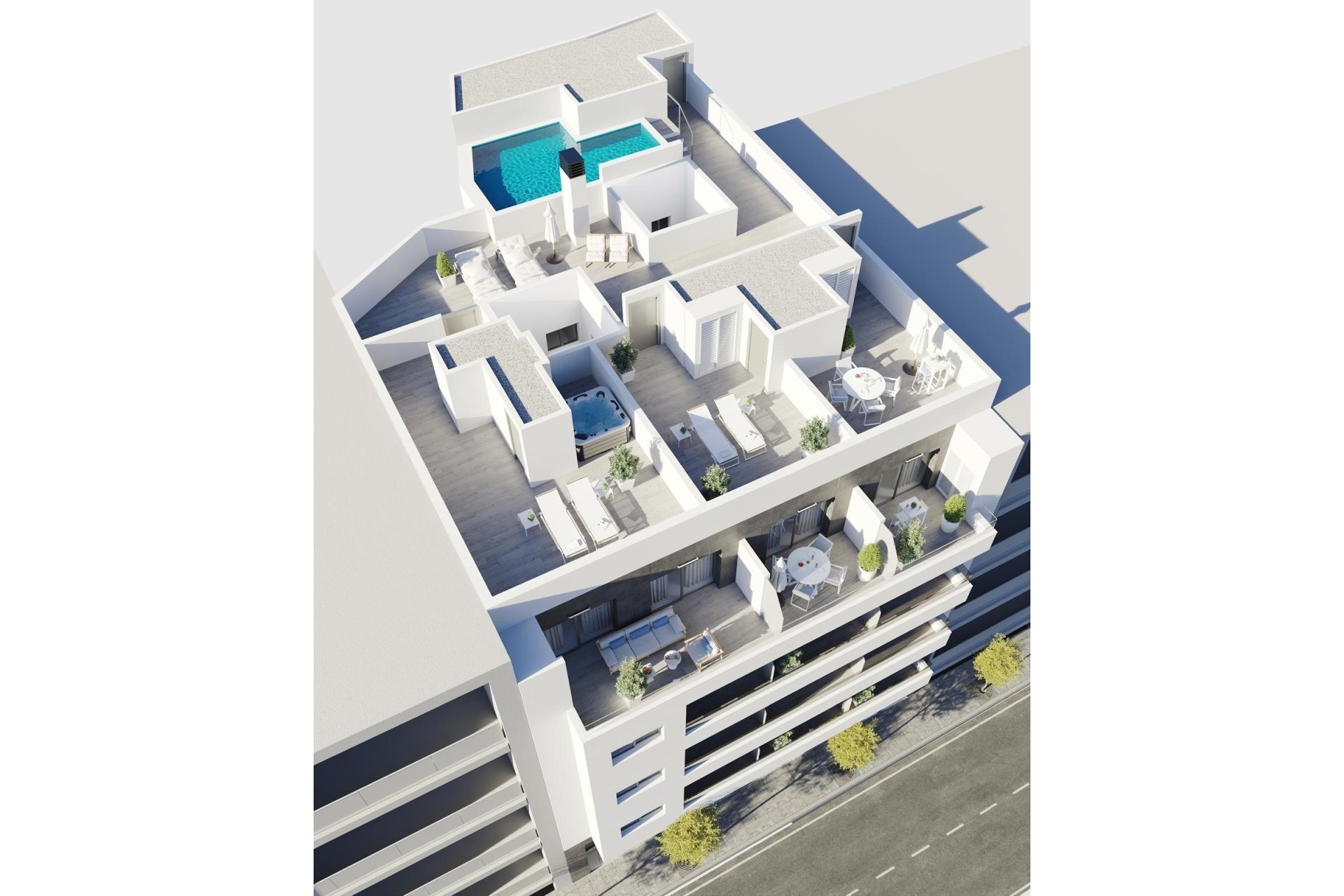 Obra nueva - Ático -
Torrevieja - Centro