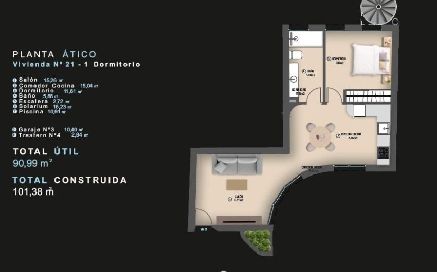 Obra nueva - Ático -
Torrevieja - Centro