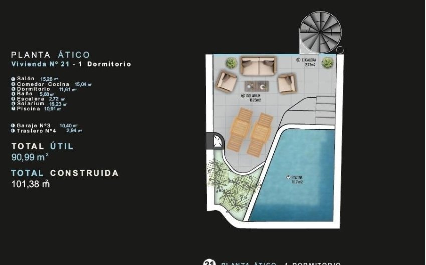 Obra nueva - Ático -
Torrevieja - Centro