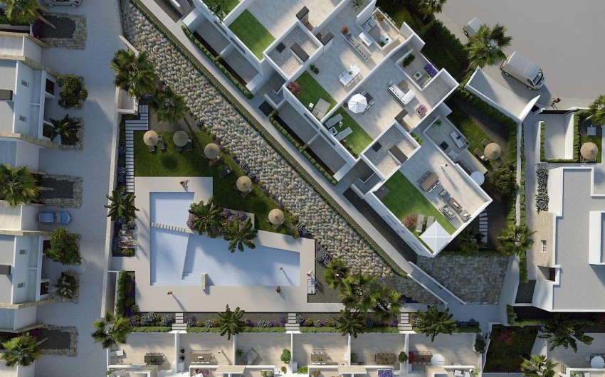 Obra nueva - Bungalow -
Algorfa - La Finca Golf